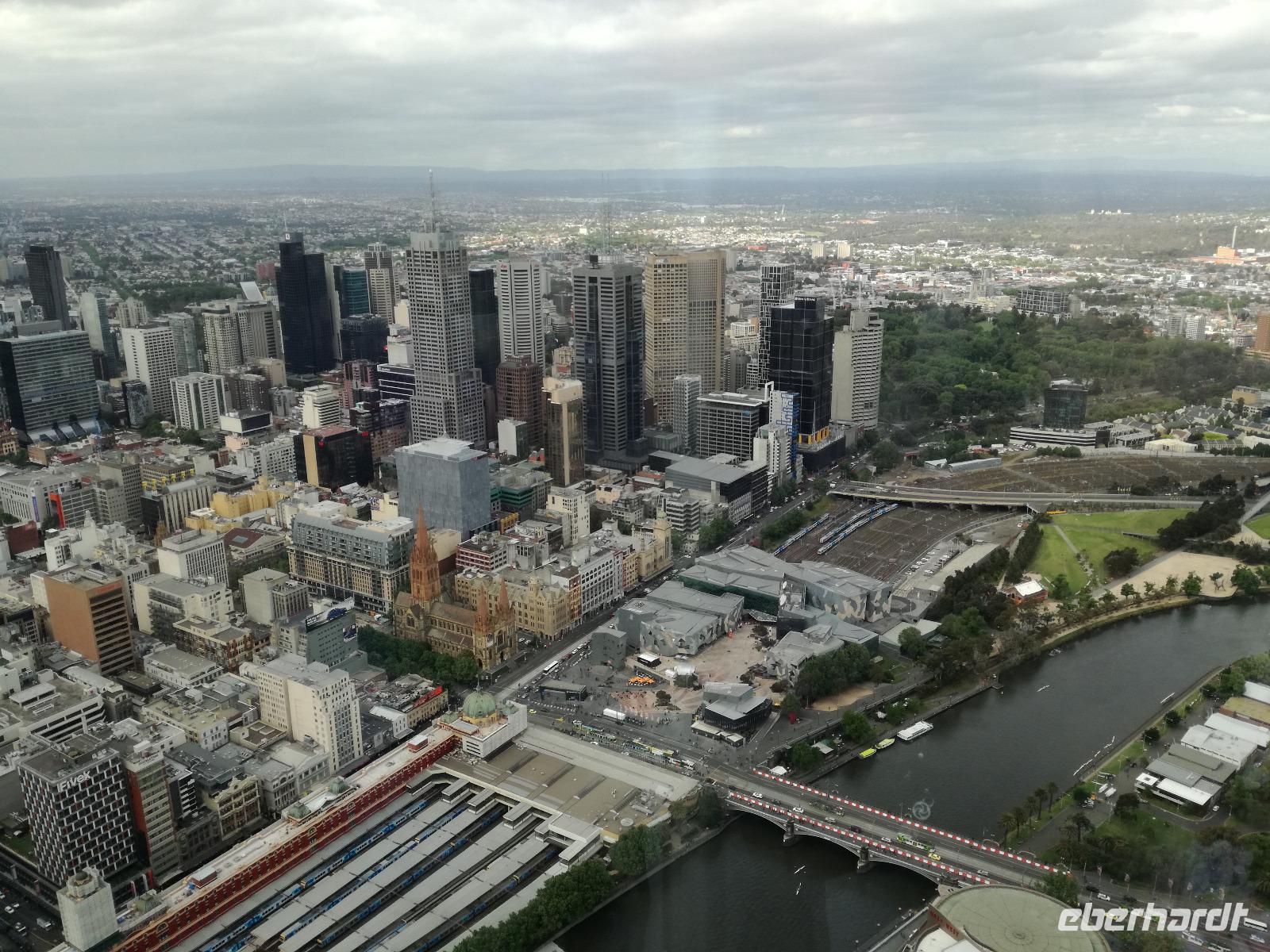 Melbourne - Eureka Tower Aussicht