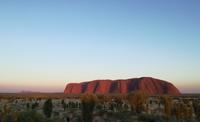 Sonnenaufgang am Ayers Rock