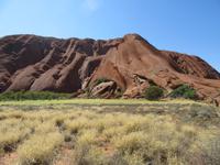 Spaziergang am Fuße des Uluru