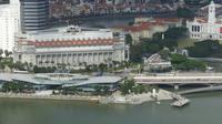 Singapur, Blick vom Sky Observation Deck des Marina Bay Sands Hotels