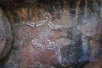 Felsmalerei der Aborigines