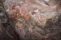 Felsmalerei der Aborigines