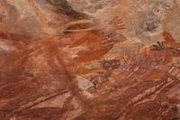 Felsmalerei der Aborigines