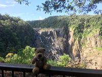 Rückfahrt nach Cairns mit der Kuranda Scenic Railway - Fotostopp an den Barron Falls