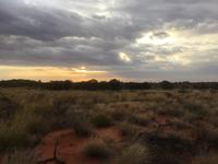 Sonnenuntergang am Uluru