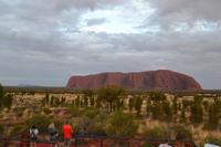 Sonnenaufgang am Uluru
