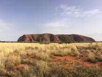 Der Uluru in seiner ganzen Pracht