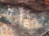 Uluru - Felsmalereien