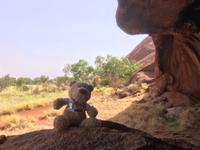 Uluru - Höhlen am Uluru