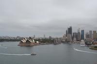 Spaziergang über die Harbour Bridge - Blick aufs Opernhaus
