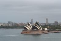 Spaziergang über die Harbour Bridge - Blick aufs Opernhaus