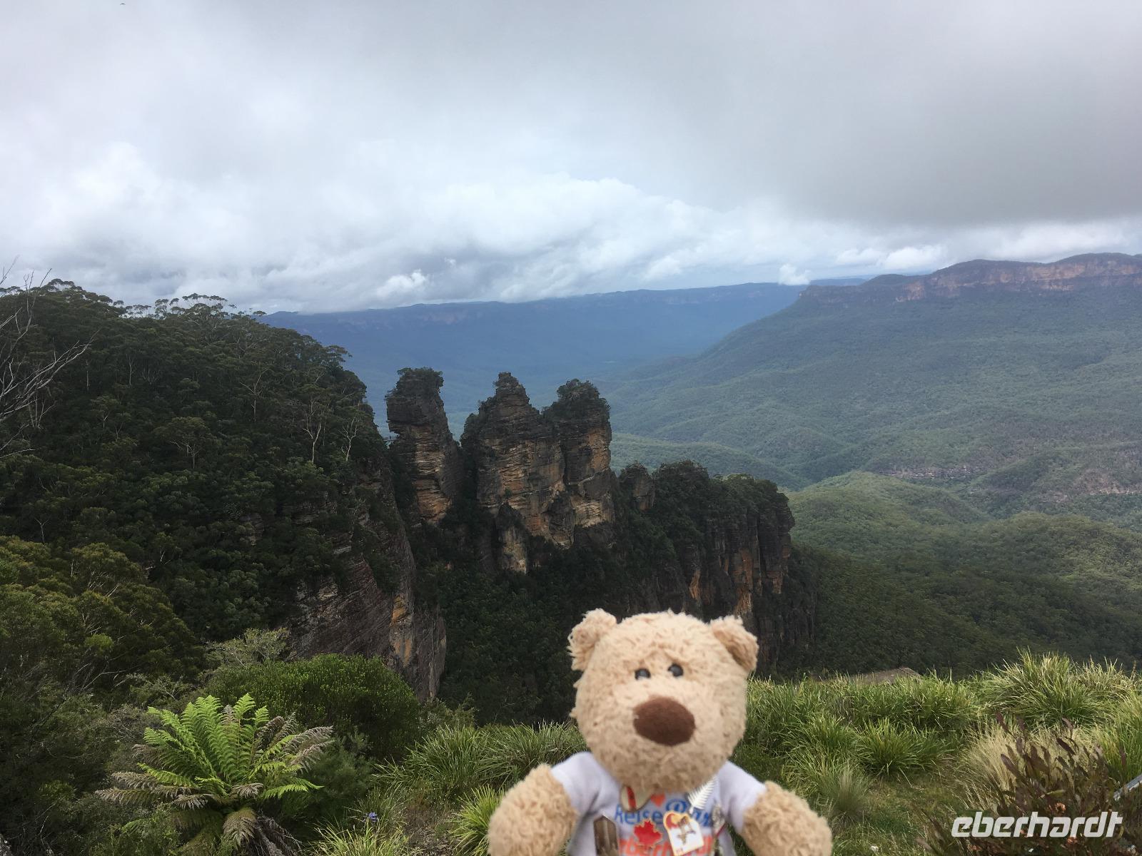 Ausflug in die Blue Mountains - Three Sisters