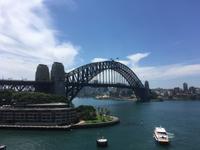 Einschiffung auf der Sun Princess - Blick auf die Harbour Bridge