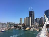 Einschiffung auf der Sun Princess - Blick auf die Skyline von Sydney am Circular Quay