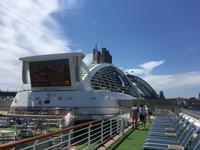 Einschiffung auf der Sun Princess
