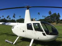Helikopterflug über Vanua Levu