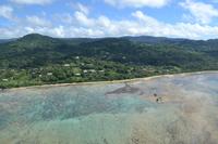 Helikopterflug über Vanua Levu