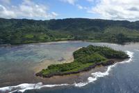 Helikopterflug über Vanua Levu