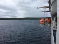 Lifou - Der letzte Tender wird eingeholt