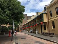 Zurück in Sydney - The Rocks