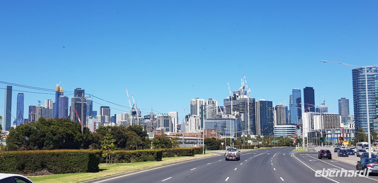 Stadtrundfahrt durch Melbourne 