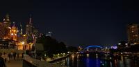 Abendlicher Spaziergang durch Melbourne 