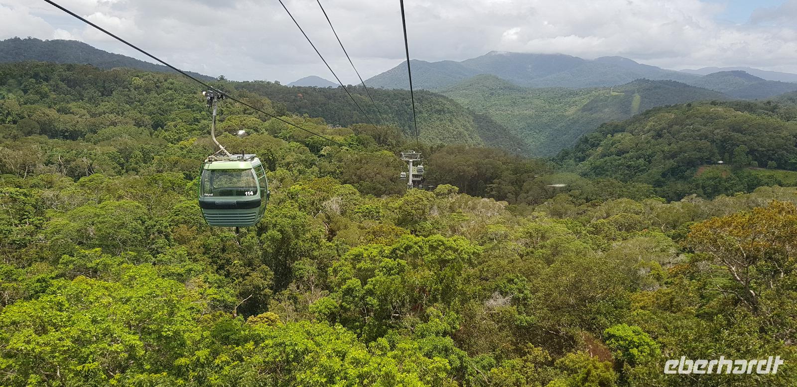 Fahrt mit der Skyrail nach Kuranda