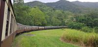 Zugfahrt von Kuranda zurück nach Cairns