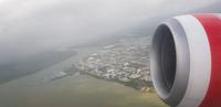 Rückflug von Cairns über Brisbane nach Singapur