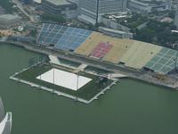 017 Singapur - Blick vom Marina Bay Sands Hotel