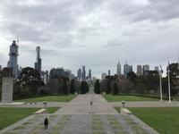 047 Melbourne - Blick vom Kriegsdenkmal 1. Weltkrieg
