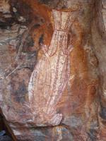 116 Arnhemland - Gunbalanya - Felsmalereien Injalak Hills