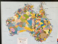 150 Cairns - Tjapukai Cultural-Park - Übersichtskarte der Aboriginis