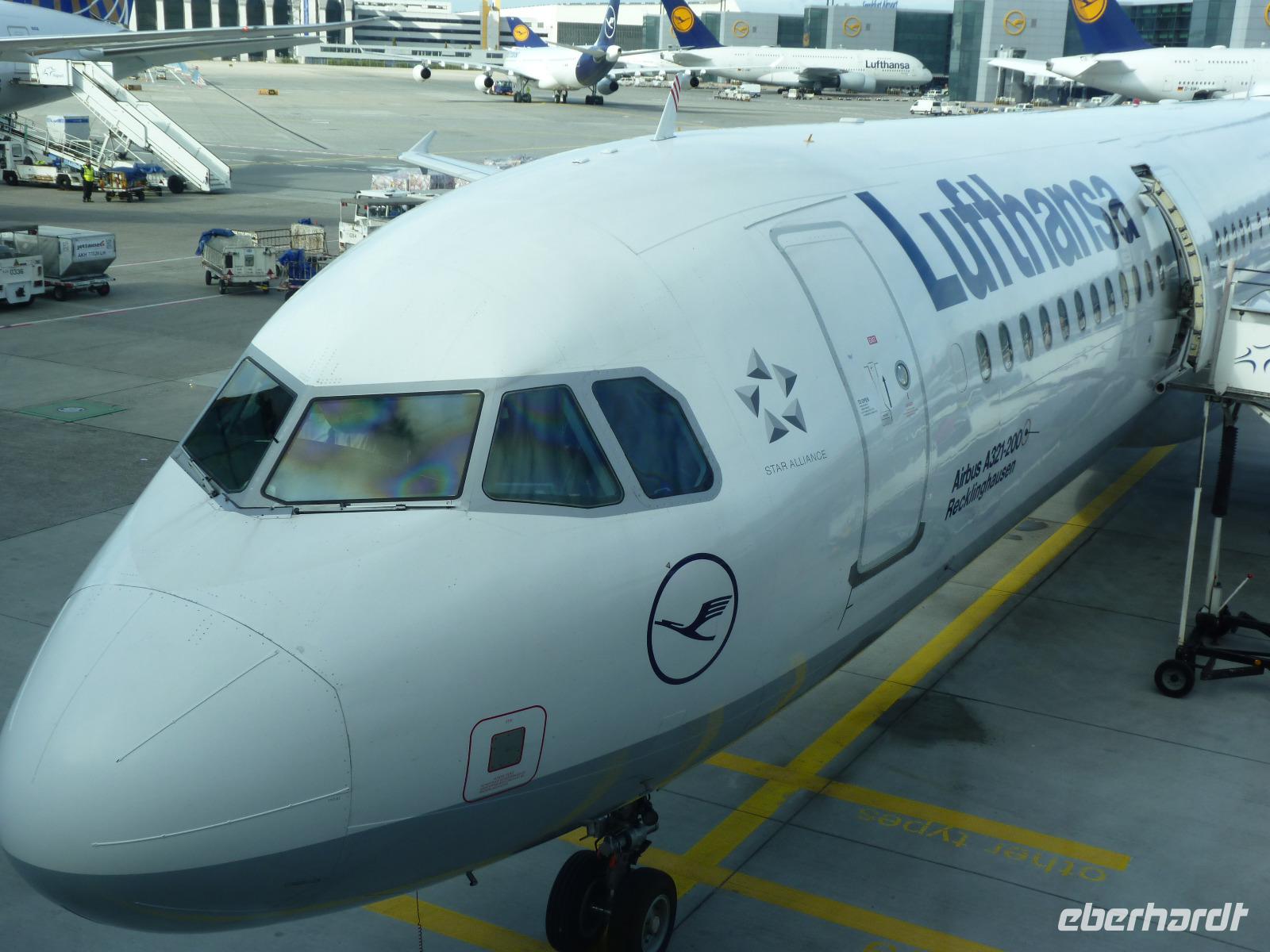 206 Die letzten Kilometer noch mal mit Lufthansa
