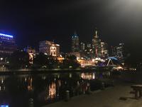 Melbourne am Abend