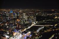 Blick vom Eureka Tower über Melbourne (4)