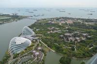 Blick vom Marina Sands Bay auf Singapur (6)