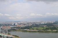 Blick vom Marina Sands Bay auf Singapur (11)