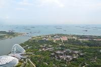Blick vom Marina Sands Bay auf Singapur (14)