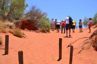 Düne am Salzsee vor Ayers Rock