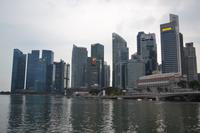 Marina Sands Bucht Singapur (3)