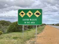 Seltenes Verkehrsschild