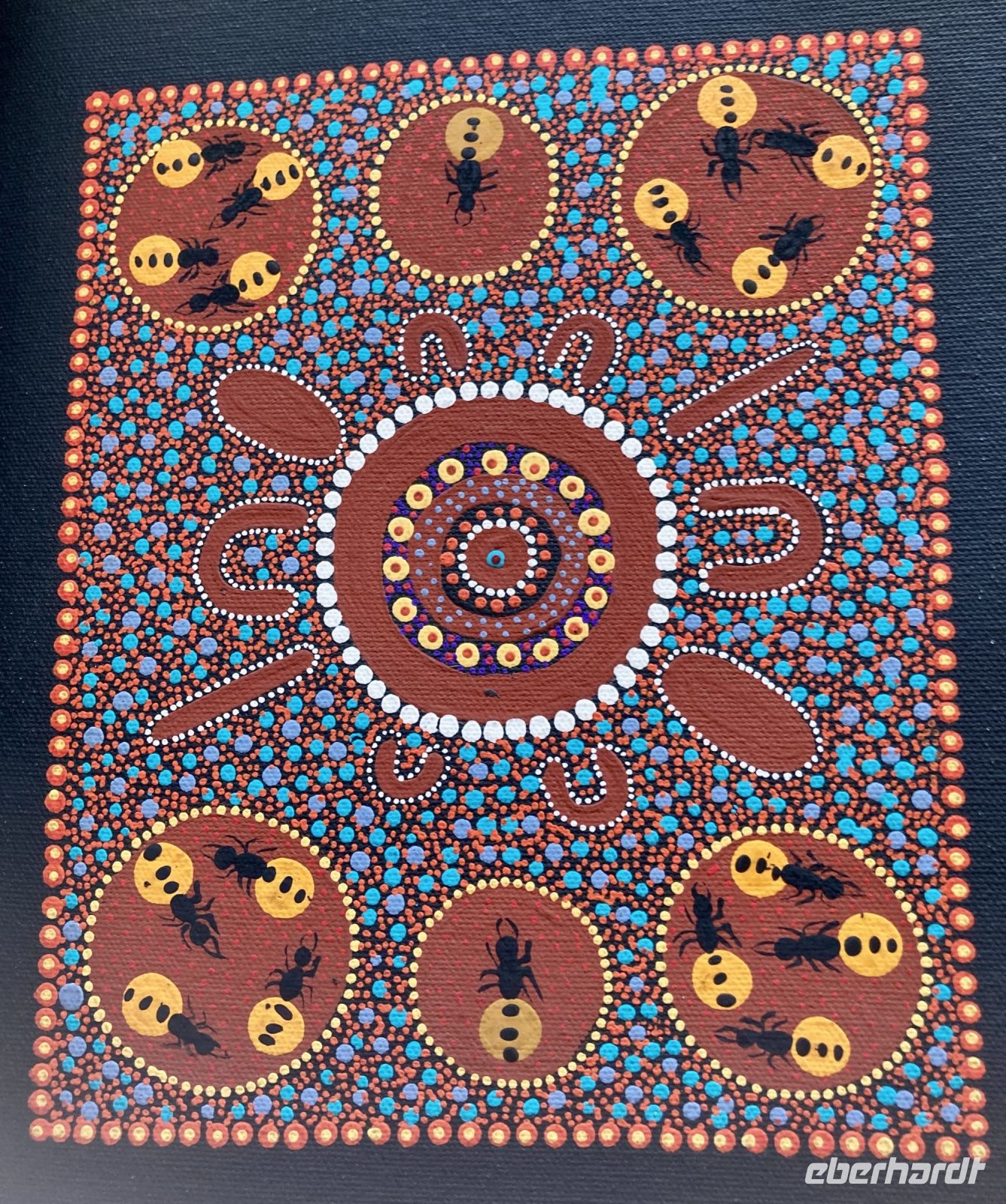 Gemälde von den Aborigines