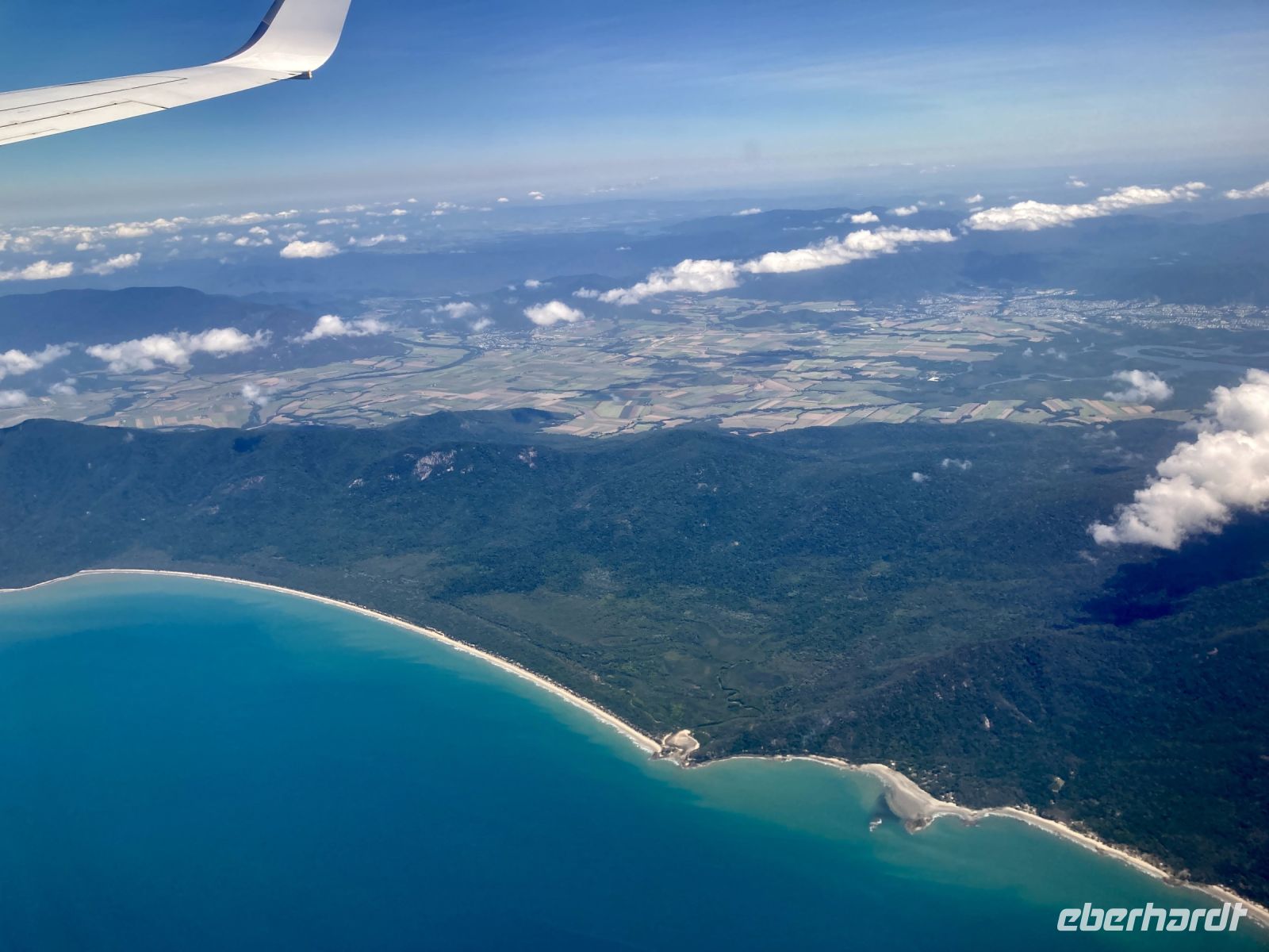 Cairns aus der Vogelperspektive