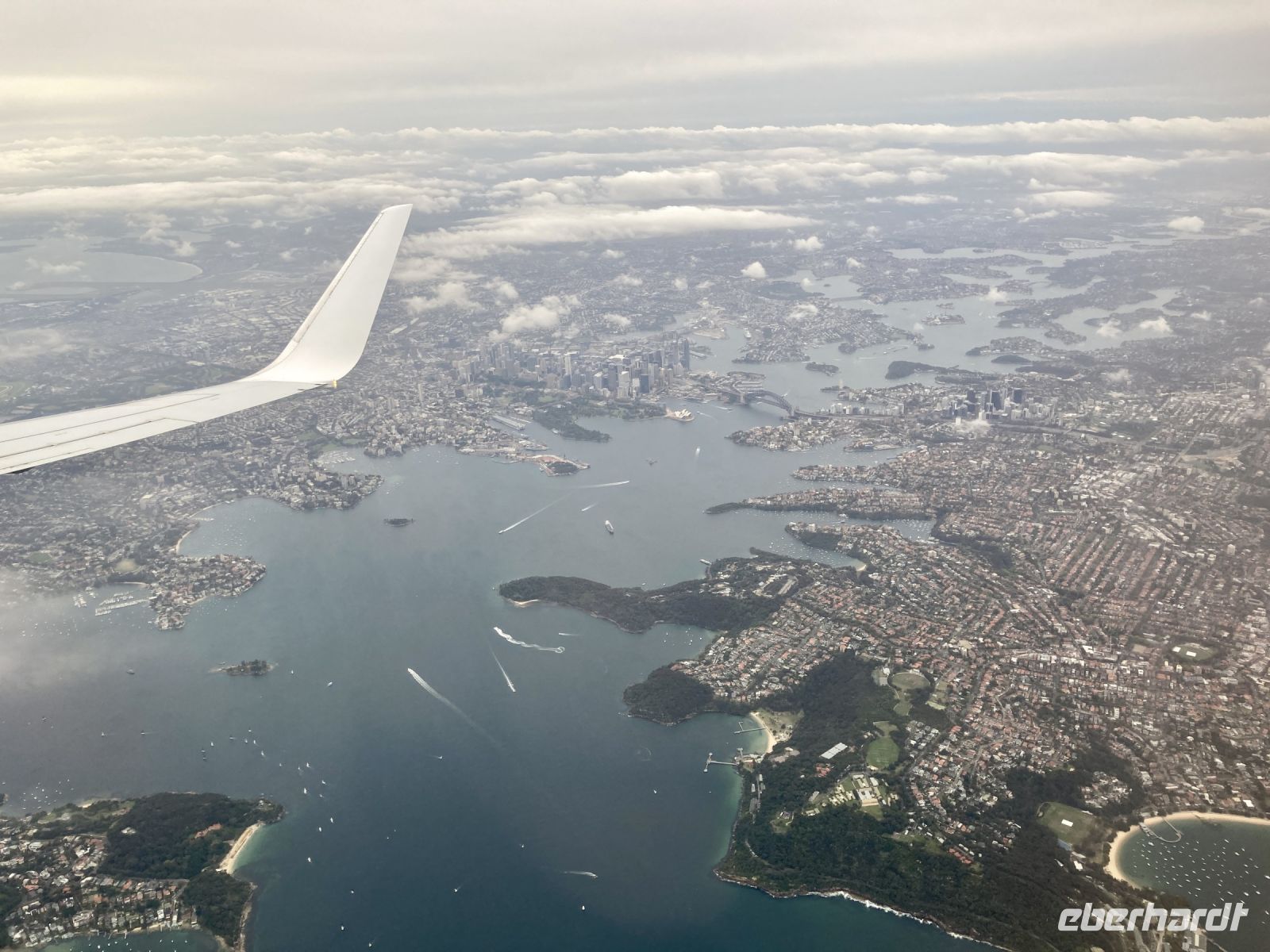 Sydney aus der Vogelperspektive