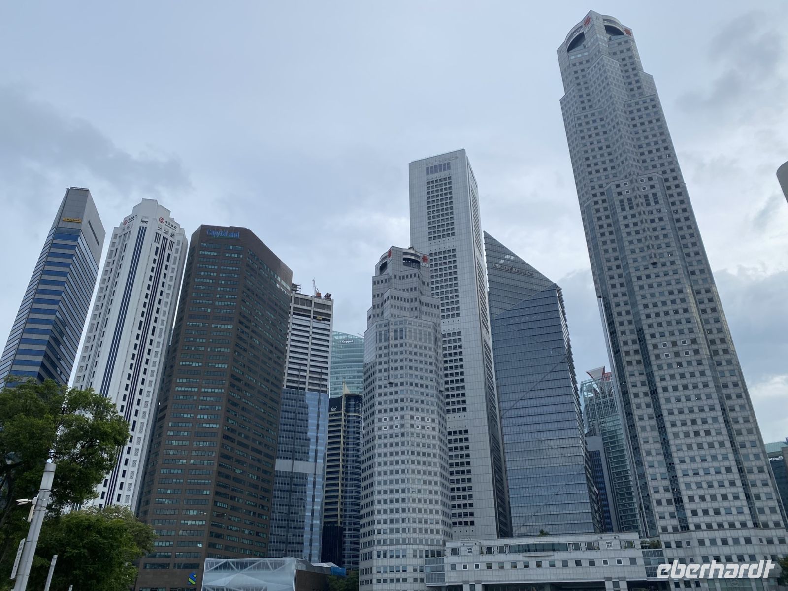 Finanzviertel in Singapur
