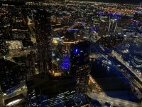 Melbourne bei Nacht vom Eureka Skydeck