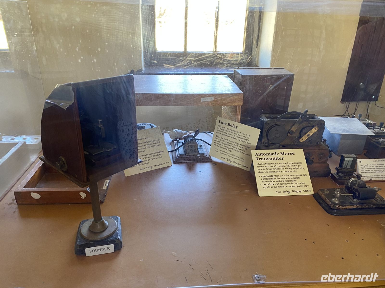 Alice Springs Telegraph Station Ausstellung