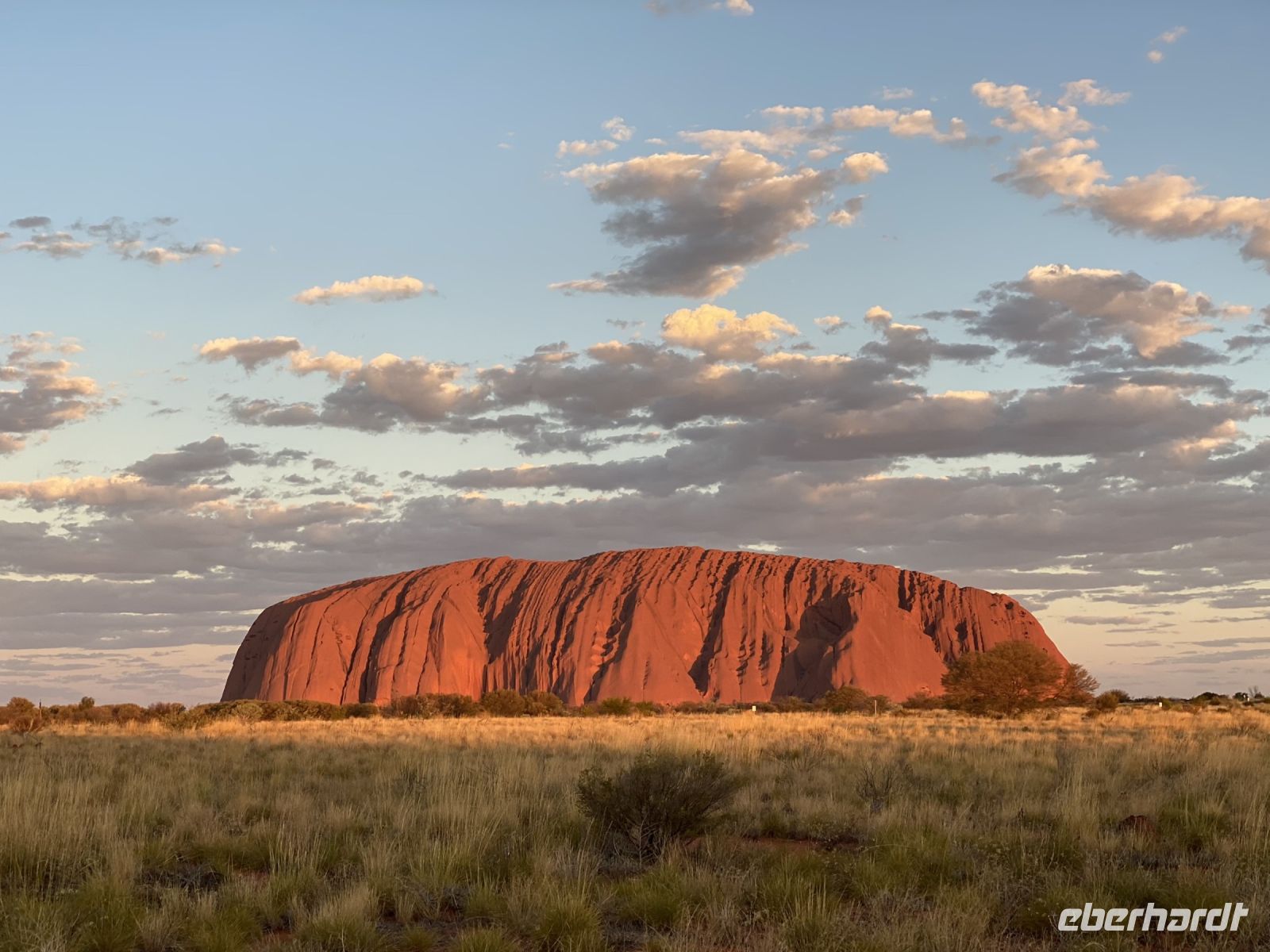 Uluru beim Sonnenuntergang