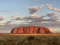 Uluru beim Sonnenuntergang
